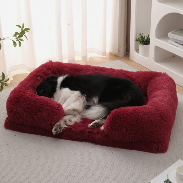 warm-plush-pet-bed-furbun-burgundy